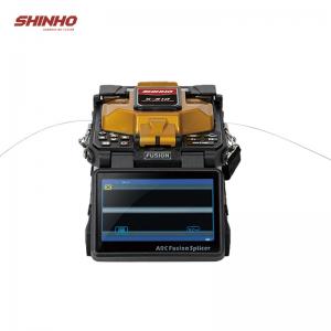 Six motors fusion splicer, real core to core alignment technology.  6s splicing, 18s heating, identify fiber types automatically.  Used for WAN/ MAN/ Telecommunication projects.