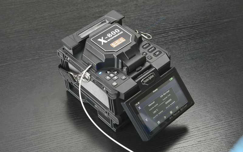 Shinho X-800 Fusion Splicer Testing and Operation