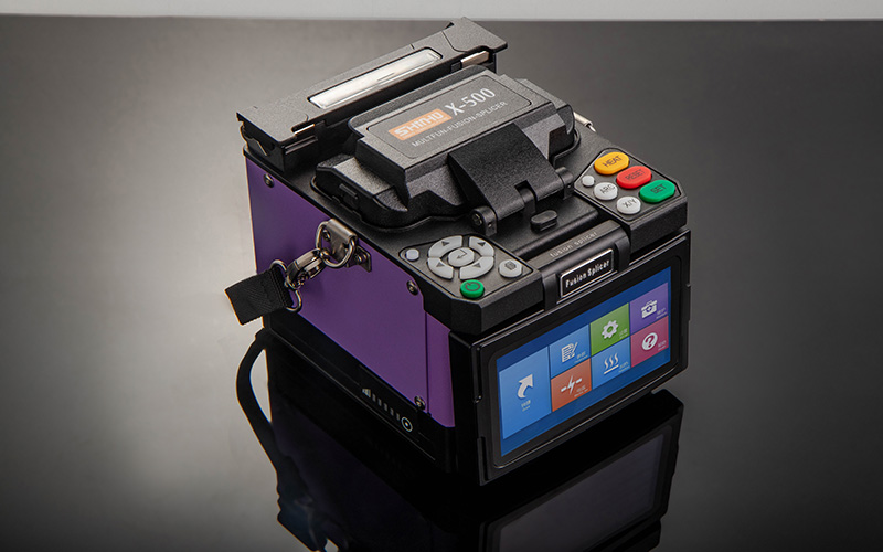 Shinho X-500 Fusion Splicer Testing and Operation