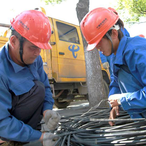Fiber cable line maintenance projects 